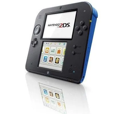 Nintendo 2DS Handheld Gaming System - Electric Blue (Refurbished)