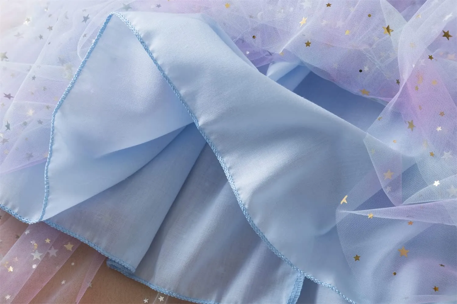 NNJXD Little Girl Tutu Dress Tulle Ruffles Flower Girls Wedding Party Dresses