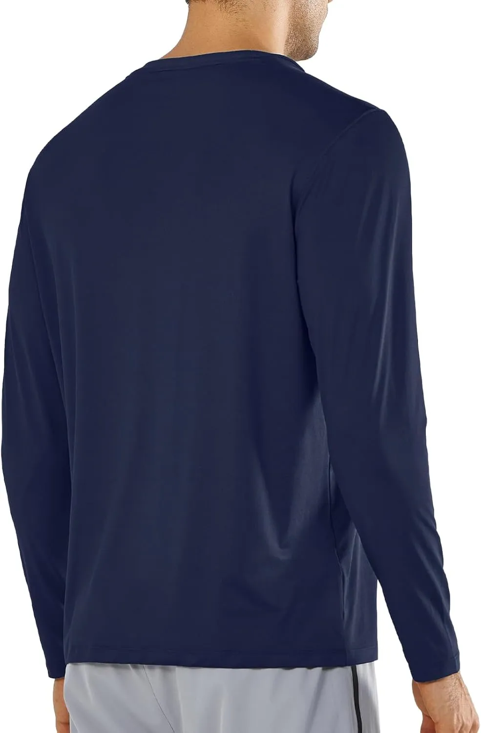 NORTHYARD Men's Long Sleeve Running Shirts Quick Dry Athletic Workout Gym Sun Protection UPF 50  Shirt Hiking Swim Rash Guard