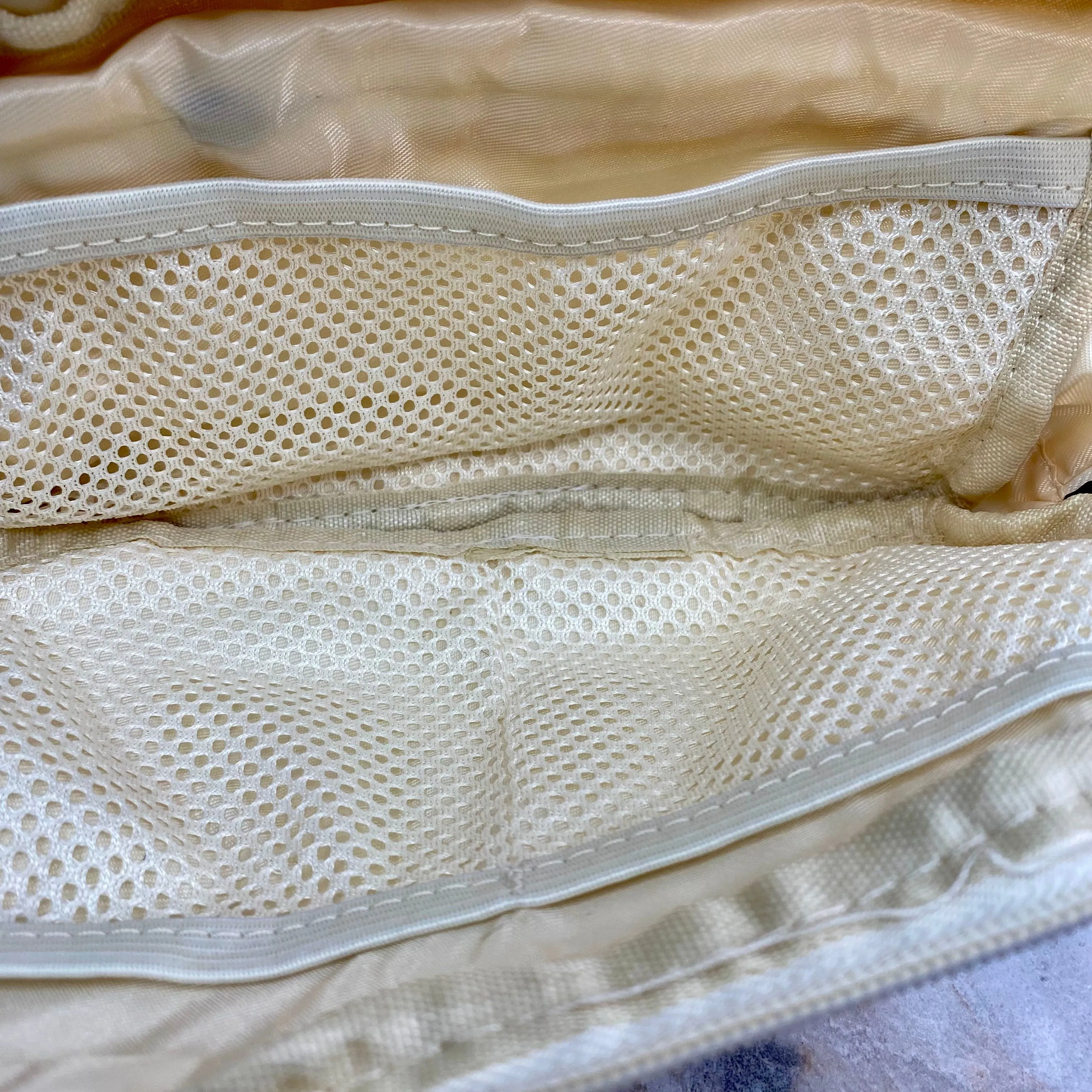 Nylon Belt Bag - Crossbody   Fanny - Cream