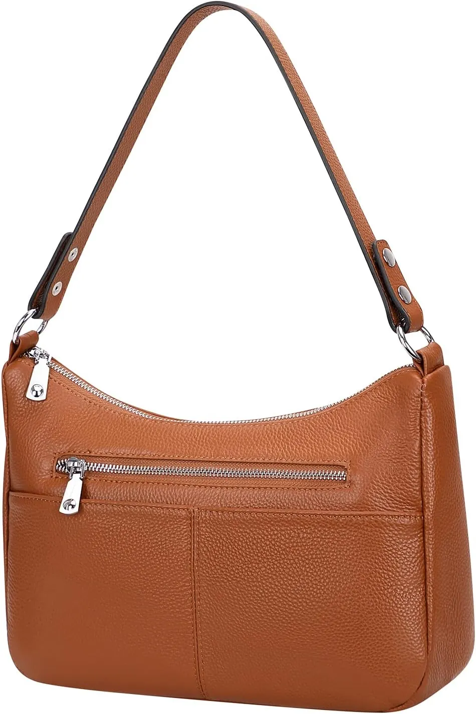 Over Earth Soft Leather Handbags for Women Crossbody Purses Multi Pockets Shoulder Bags Messenger Bag Medium