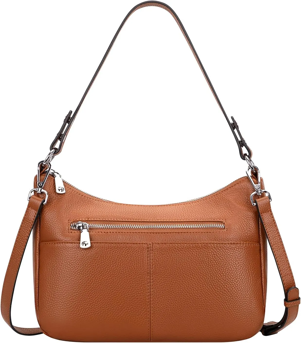 Over Earth Soft Leather Handbags for Women Crossbody Purses Multi Pockets Shoulder Bags Messenger Bag Medium