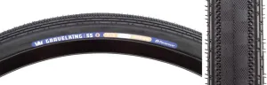 Panaracer GravelKing SS Plus Tire - 700 x 28, Clincher, Folding, Black