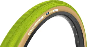 Panaracer Gravelking Ss Tubeless Tire - Limited Edition Matcha/Brown, 700X40