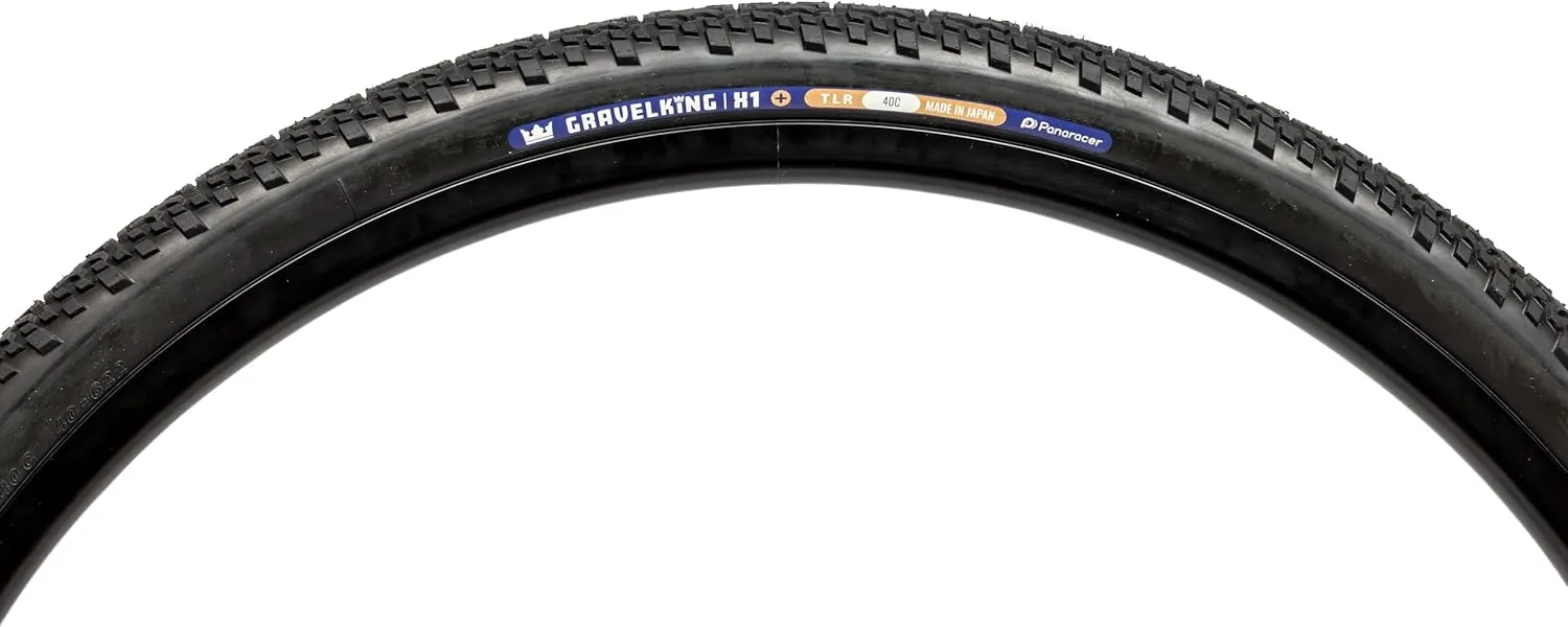 Panaracer Gravelking X1 Plus TLR Tubeless Ready Folding Tyre - ZSG Gravel Compound -Puncture Resistant - Beadlock Technology - 120Tpi TuffTex  Double Layer Casing - Gravel Cycling Tyre