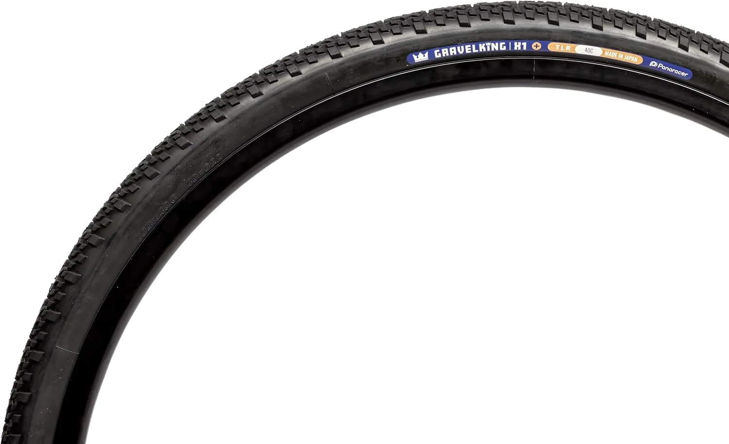 Panaracer Gravelking X1 Plus TLR Tubeless Ready Folding Tyre - ZSG Gravel Compound -Puncture Resistant - Beadlock Technology - 120Tpi TuffTex  Double Layer Casing - Gravel Cycling Tyre