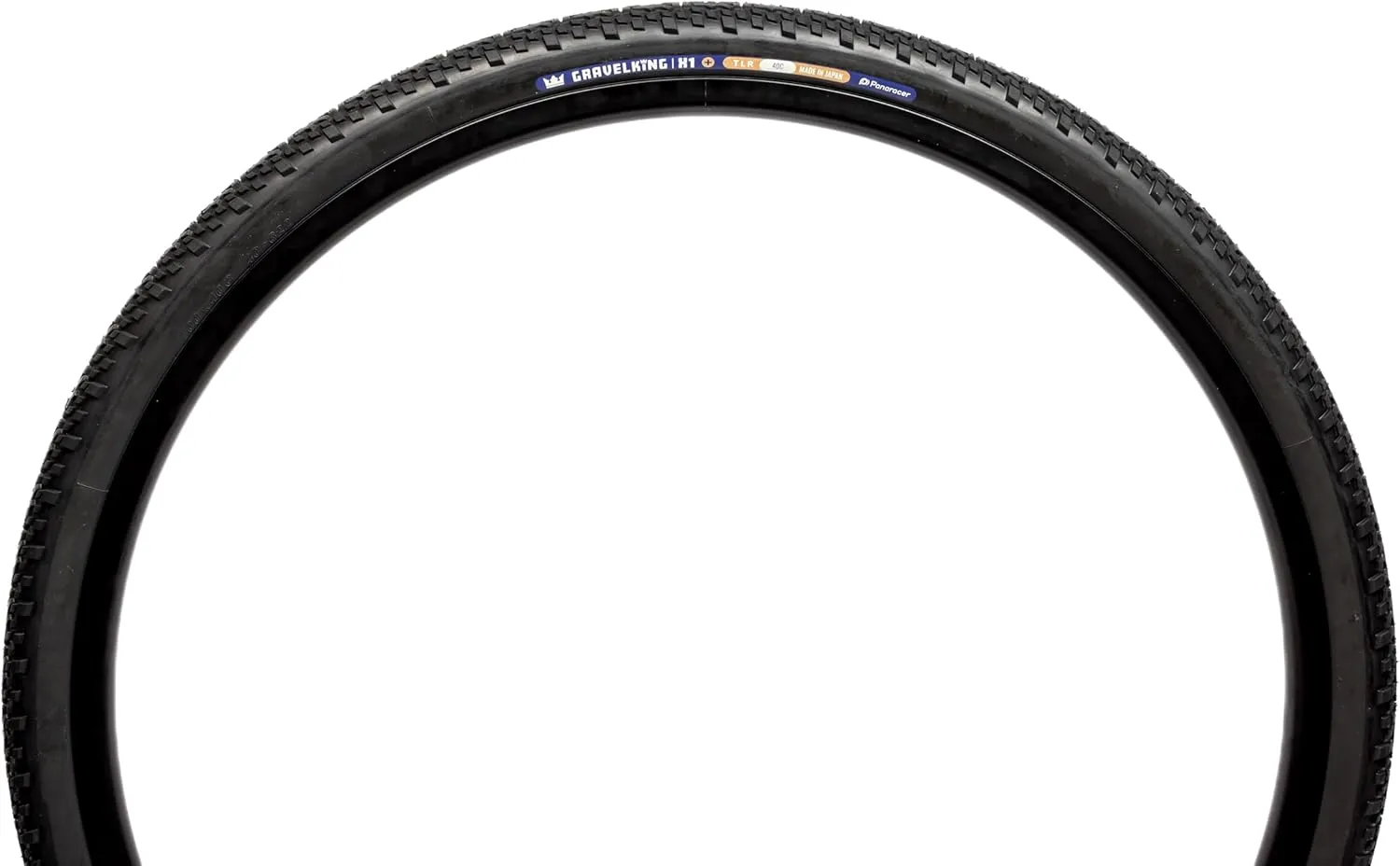 Panaracer Gravelking X1 Plus TLR Tubeless Ready Folding Tyre - ZSG Gravel Compound -Puncture Resistant - Beadlock Technology - 120Tpi TuffTex  Double Layer Casing - Gravel Cycling Tyre