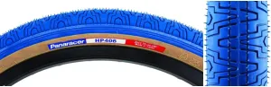 Panaracer Tires Pan HP406 20 x 1.75 Wire Blue/Skin- AH406-HP-LX-L