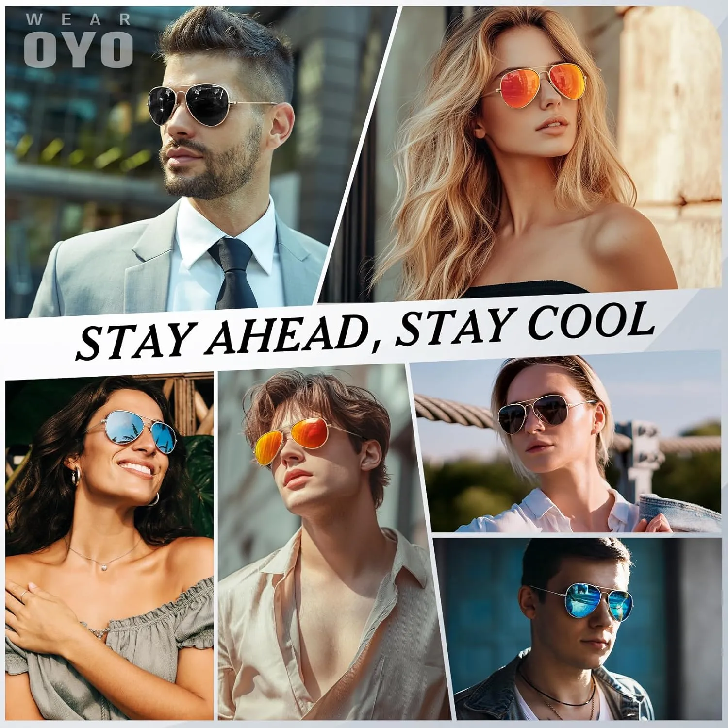 Pilot Sunglasses Men Womens Lightweight Metal Frame Polarized Shades UV400 Protection