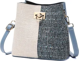 PINCNEL Small Crossbody Purses for Women, Shoulder Bag for Women, PU Leather Crossbody Bags Bucket Bag Handbags