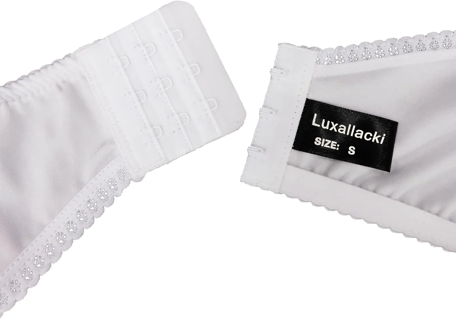 Plain Cloth Retro Garter Belt with 12 Straps Suspender Belt Metal Clips Girdle Women Lingerie