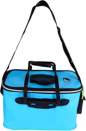 Portable Fishing Bucket Folding Fish Box with Ergonomic Handle for Easy Carrying Compact Design for Space Saving Storage for Catching and Protecting Fish
