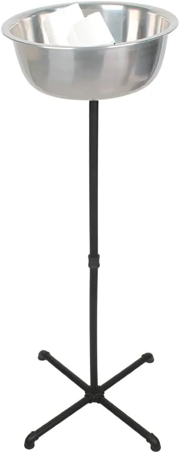 Portable Gym Chalk Stand,Freestanding Holder Gym Chalk Bowl,Stainless Steel Chalk Bowl,Gym Chalk Holder,Suitable for All Kinds of Sports Venues