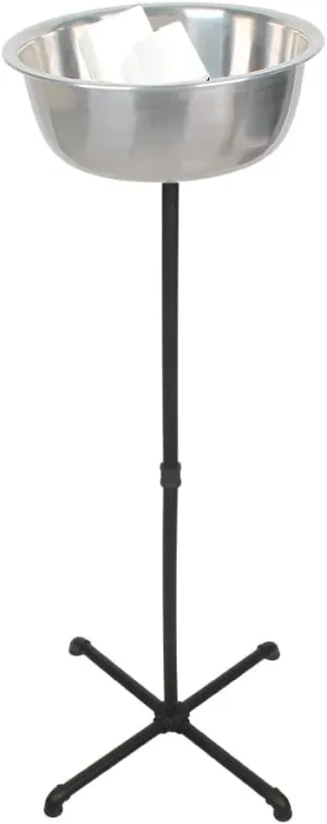 Portable Gym Chalk Stand,Freestanding Holder Gym Chalk Bowl,Stainless Steel Chalk Bowl,Gym Chalk Holder,Suitable for All Kinds of Sports Venues