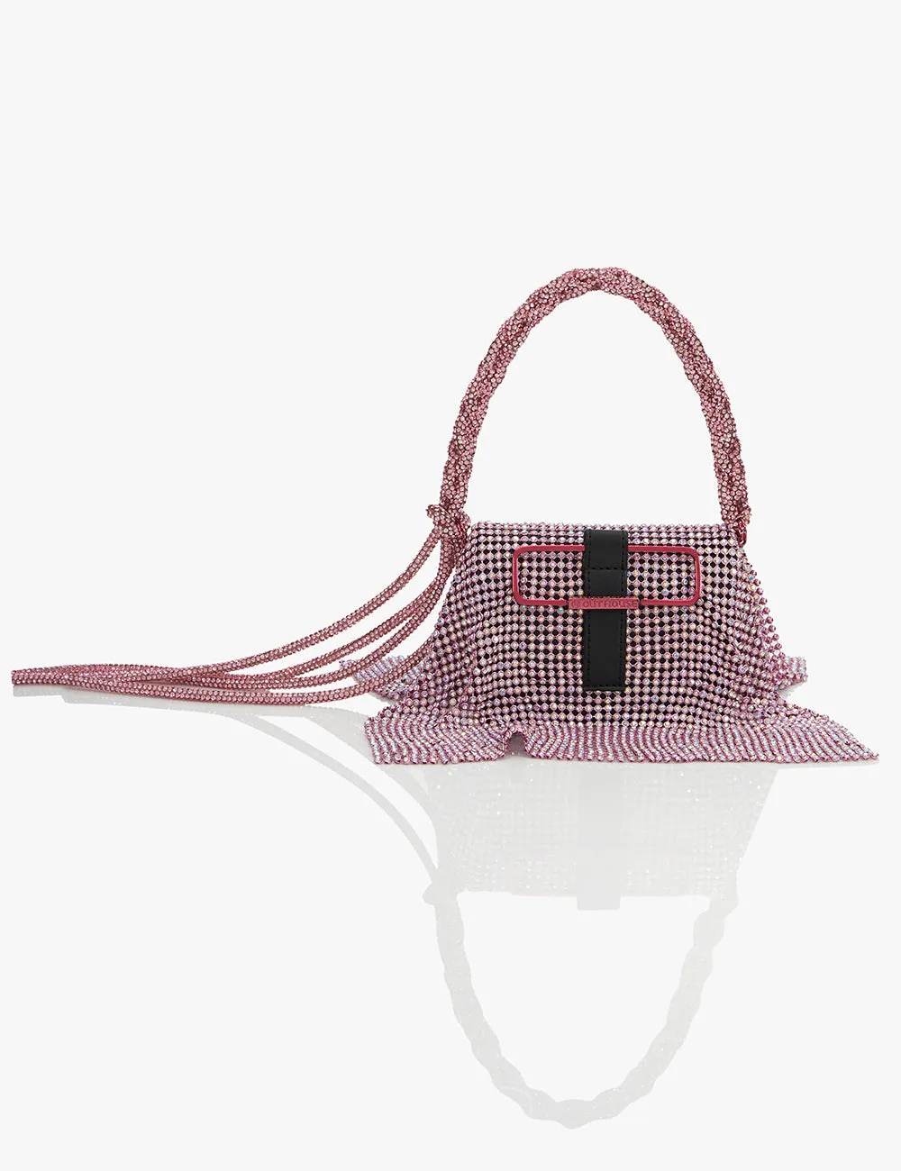 Posh Pink Crystal Furbie Handbag