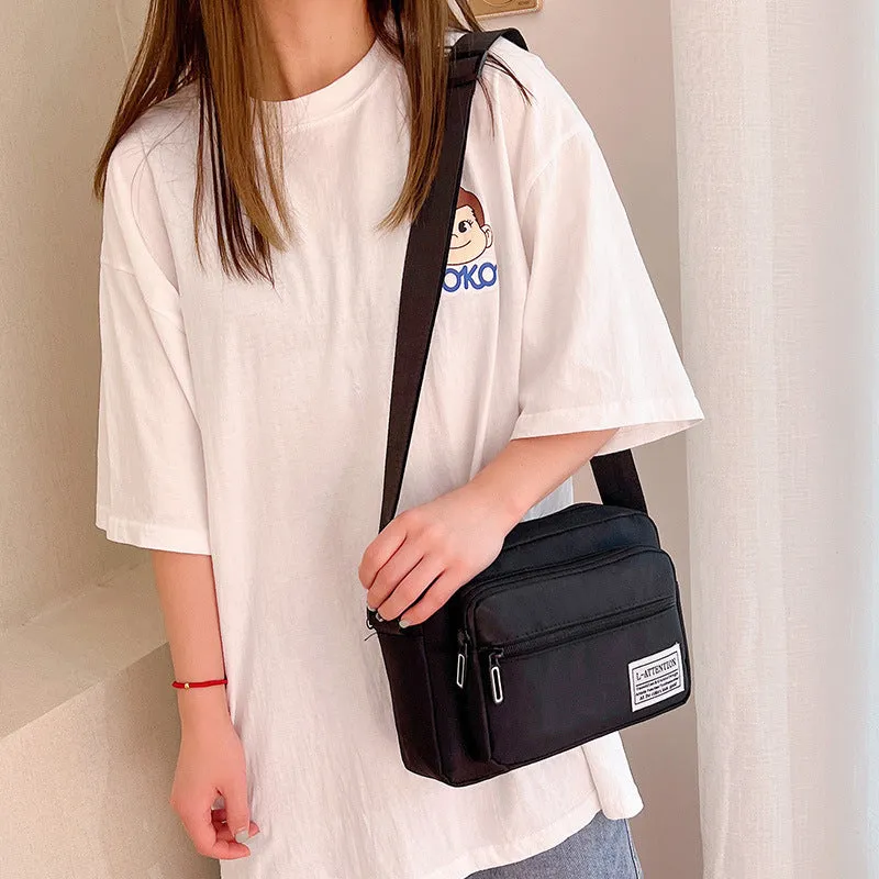 Pretty Women's Fashion Zipper Business Trendy Crossbody Bags