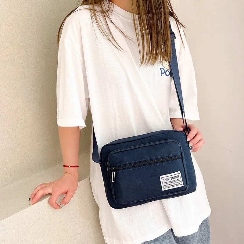 Pretty Women's Fashion Zipper Business Trendy Crossbody Bags