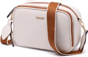 Prettyzys Crossbody Bags for Women, Medium Size Shoulder Handbags, Satchel Purse with Multi Zipper Pocket