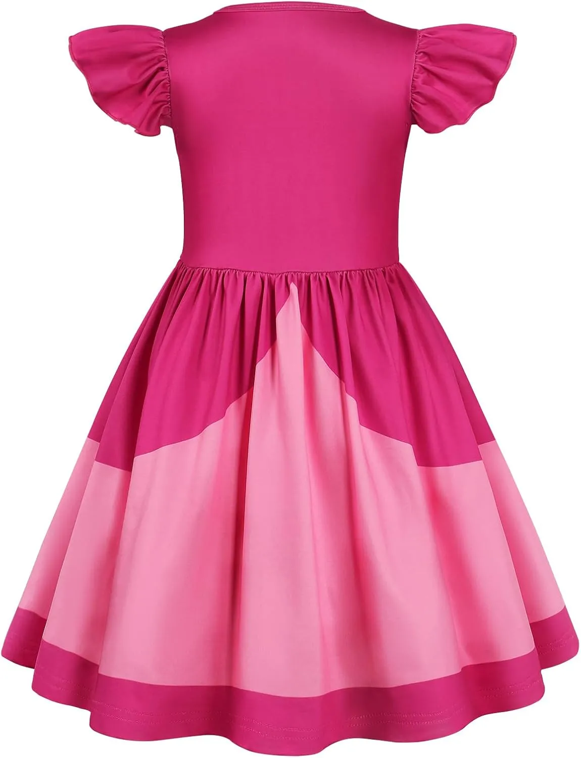Princess Peach Rosalina Daisy Costume Dress for Girls Halloween Cosplay Fancy Dresses Birthday Party 3-12 Years