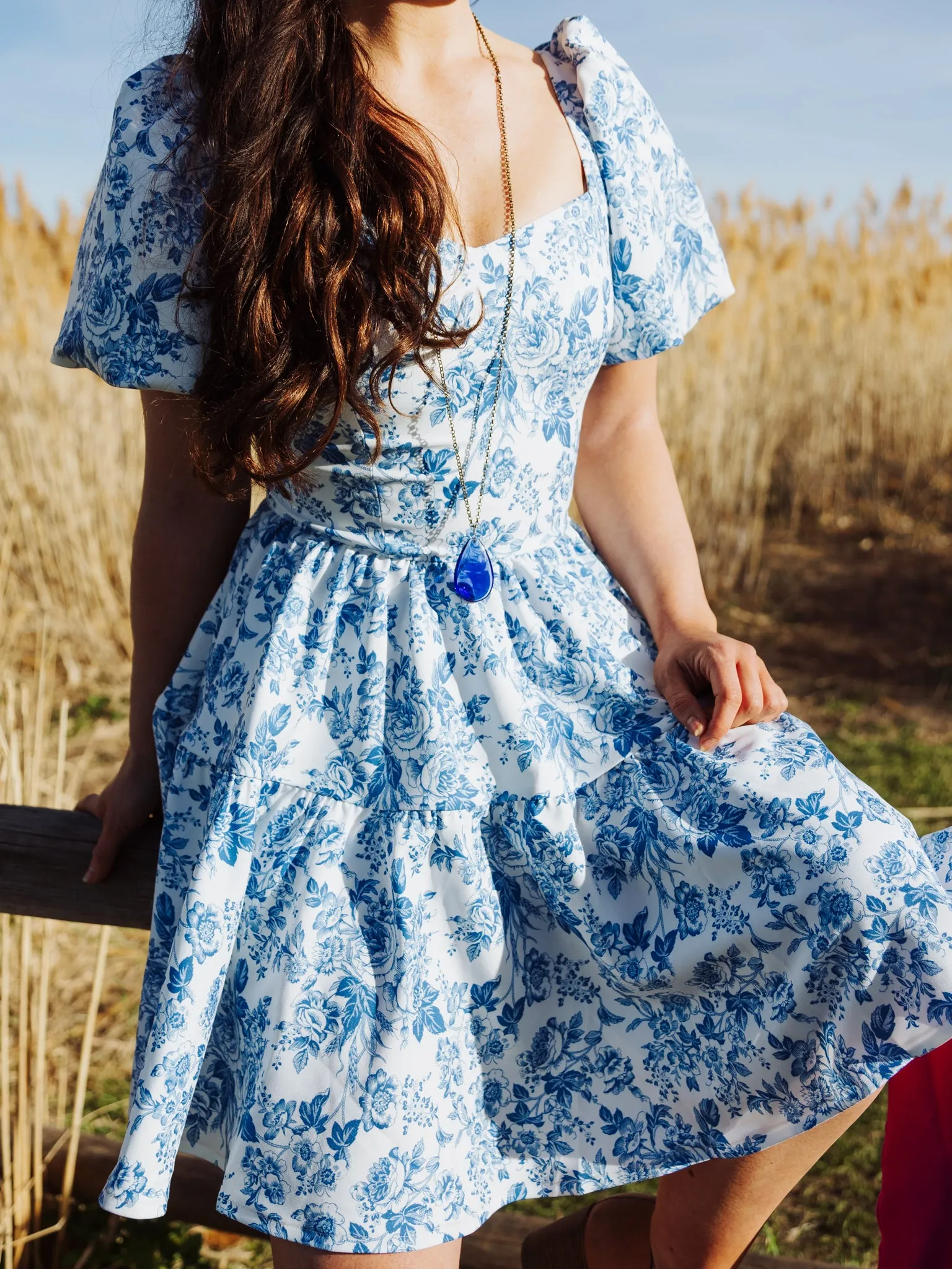 Princess Puff Dress in Countryside
