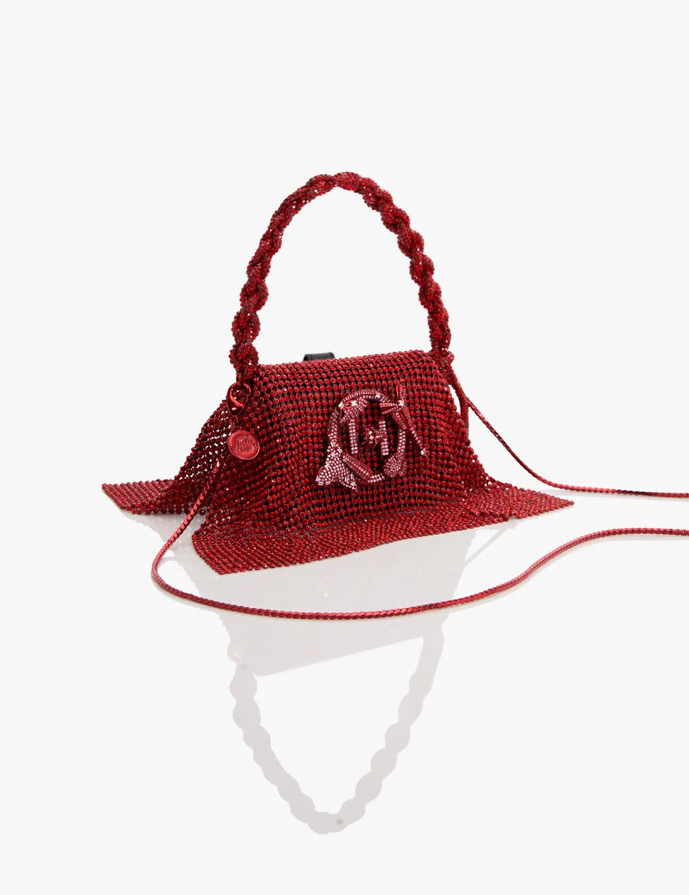 Promiscuous Red Crystal Furbie Handbag