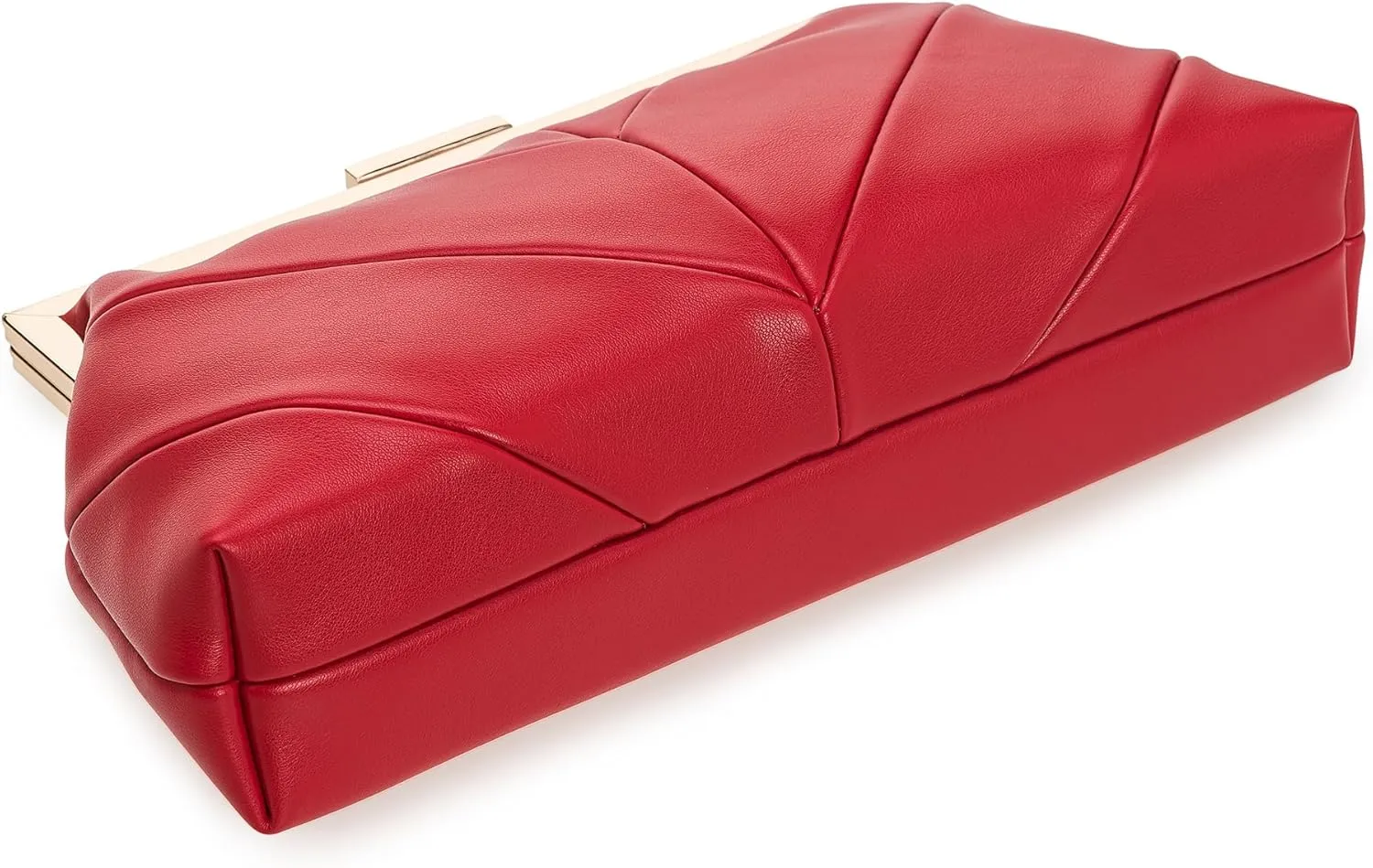 PU Clutch Purse for Women Dressy Evening Bag Formal Handbag for Wedding, Prom, Cocktail Party