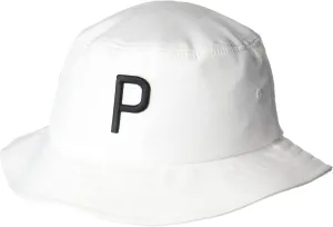 PUMA Men's Bucket P HAT, White Glow, Large/XLarge