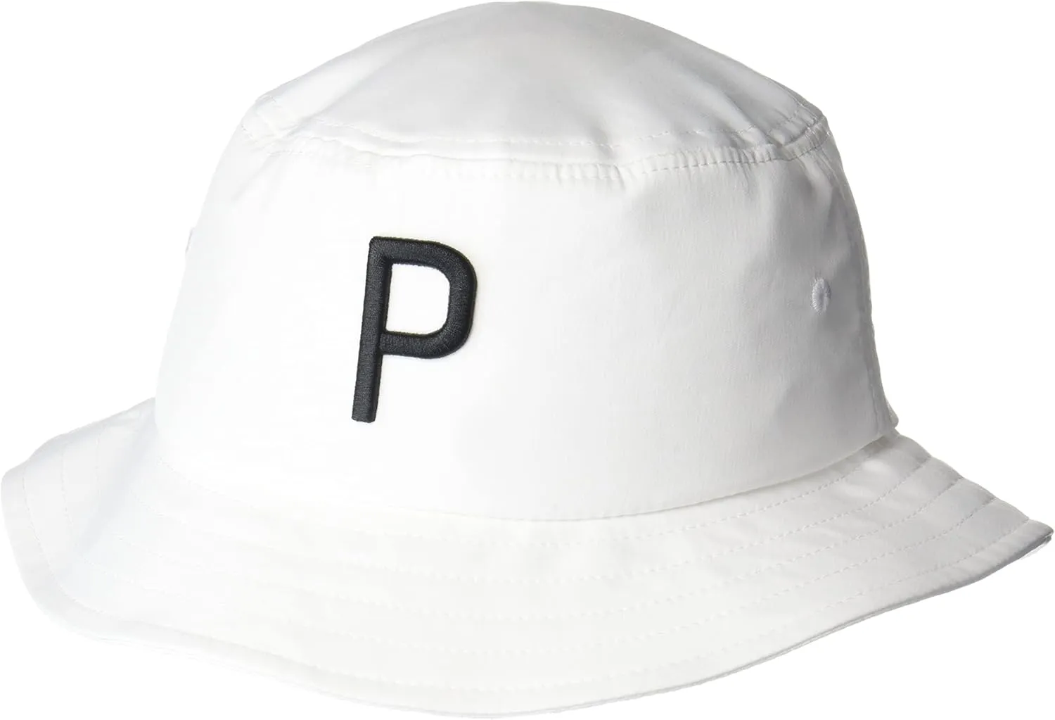 PUMA Men's Bucket P HAT, White Glow, Large/XLarge