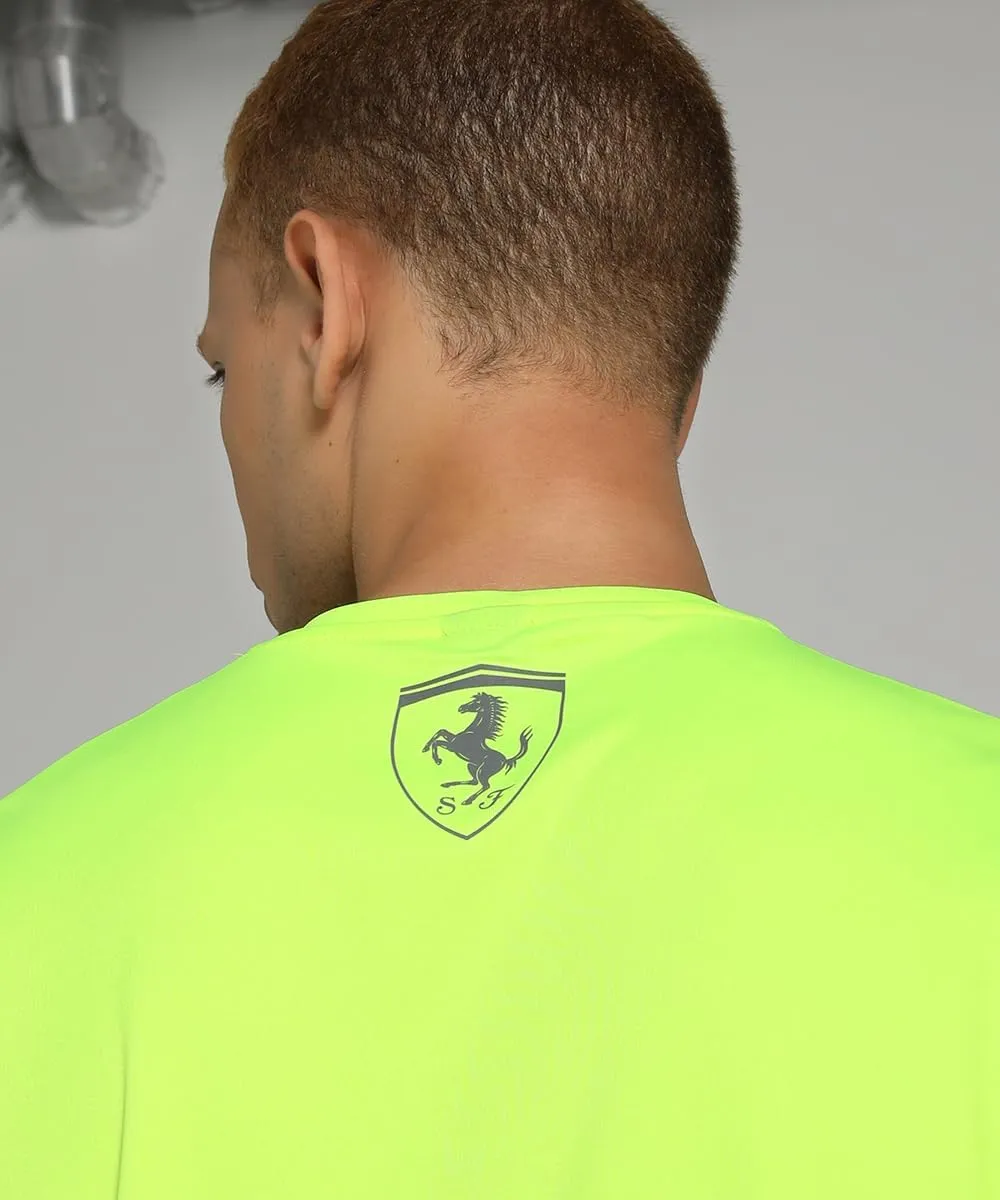 PUMA Scuderia Ferrari F1 2025 Team Set Up Tshirt - Yellow
