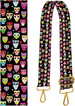 Purse Strap Replacement Crossbody 2" Wide Shoulder Strap, Cute Handbag Strap Bag Strap Replacement Belts Adjustable