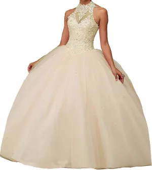 QXMYOO Ball Gown Quinceanera Dresses Sweet 16 Prom Party Princess Dress for Teens