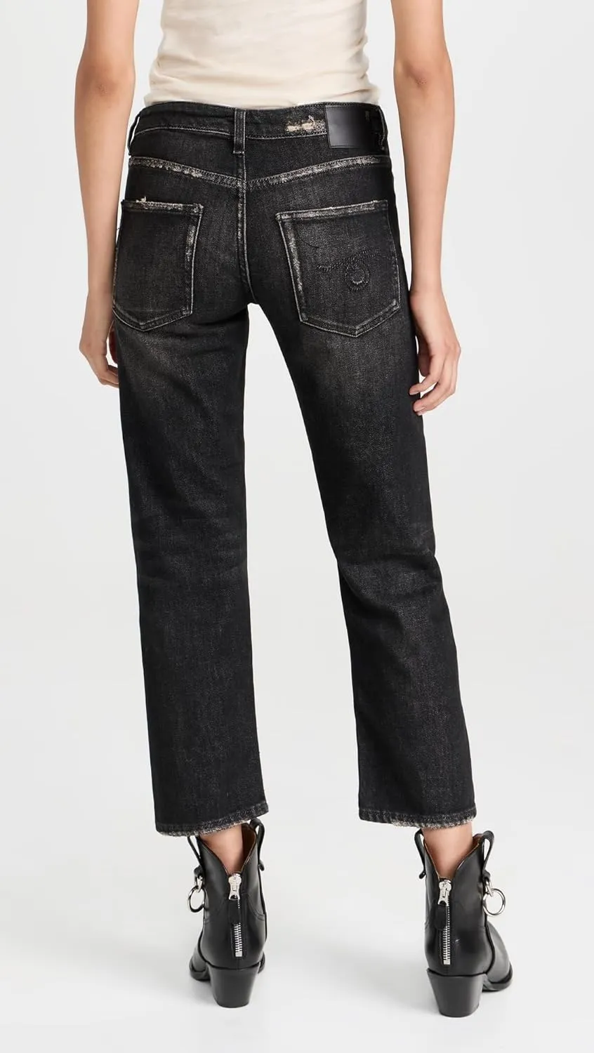 R13 Women's Boy Straight Jeans