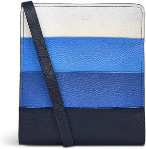 RADLEY London Summer Street Stripe Women’s Mini Leather Zip Around Crossbody Bag