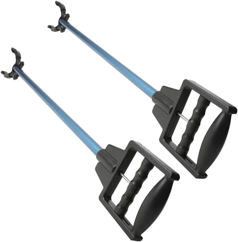 Reacher [Pack of 2] - 31 Inch Grabber-Style Reaching Tool with Non-Slip Pad, Aluminum Tube, Hassle-Free Design, Comfortable to Use | Medical Equipment