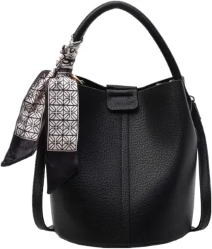 Retro Fashion Bucket Bag - Stylish Bucket Handbag Single Shoulder and Crossbody Bag Women's Shoulder Handbag