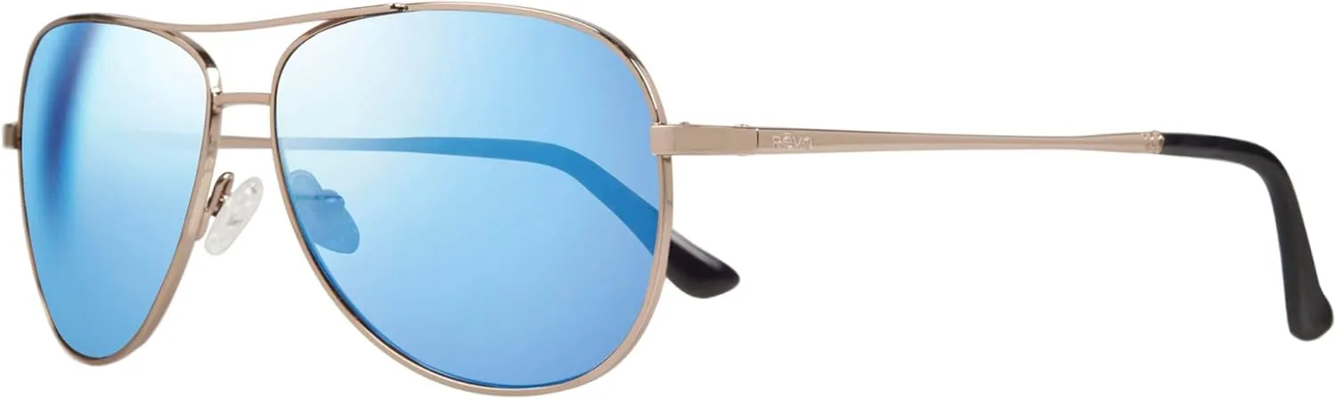 Revo Sunglasses Relay Petite: Women's Polarized Lens with Small Metal Aviator Frame