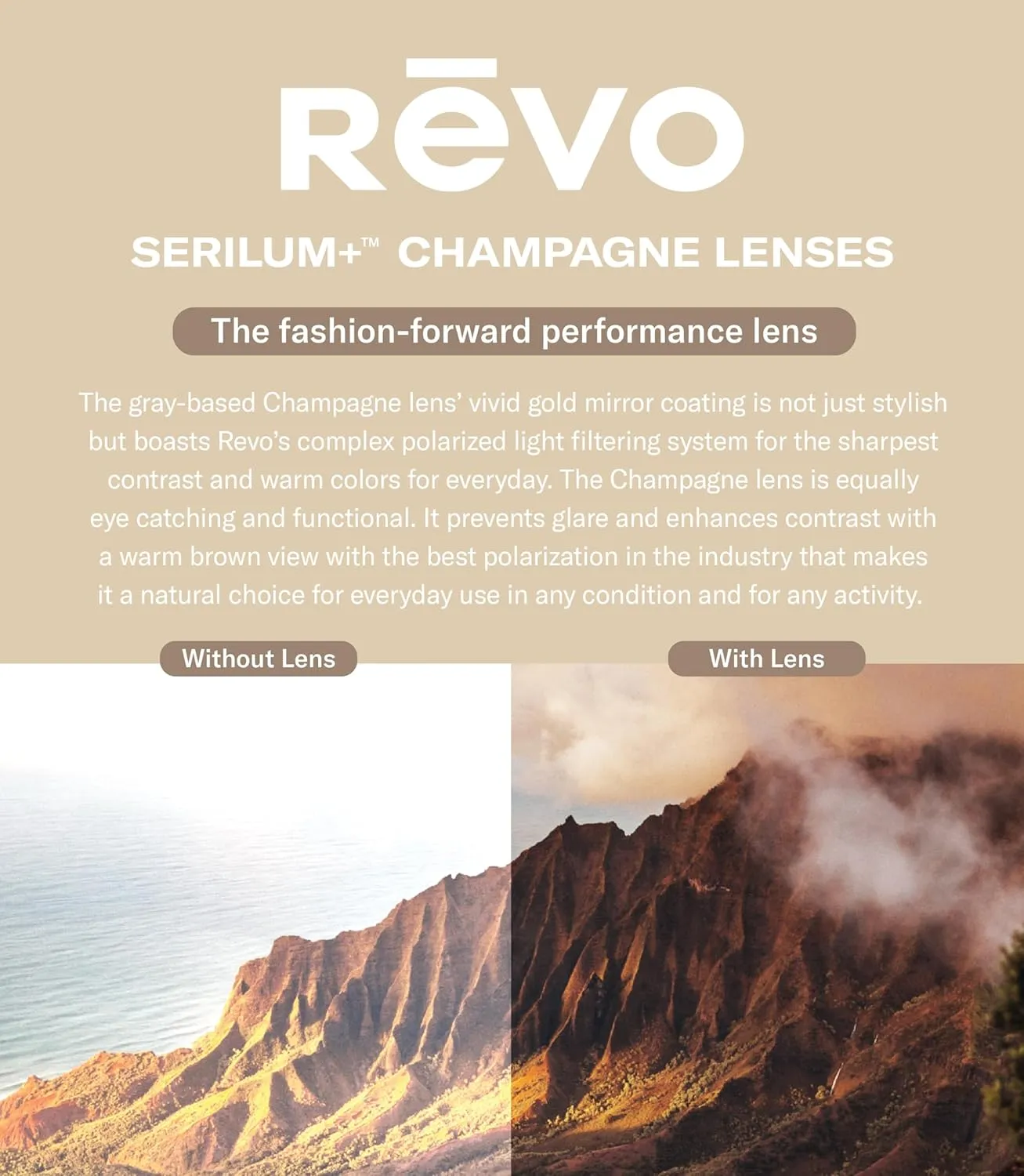 Revo Sunglasses Relay Petite: Women's Polarized Lens with Small Metal Aviator Frame