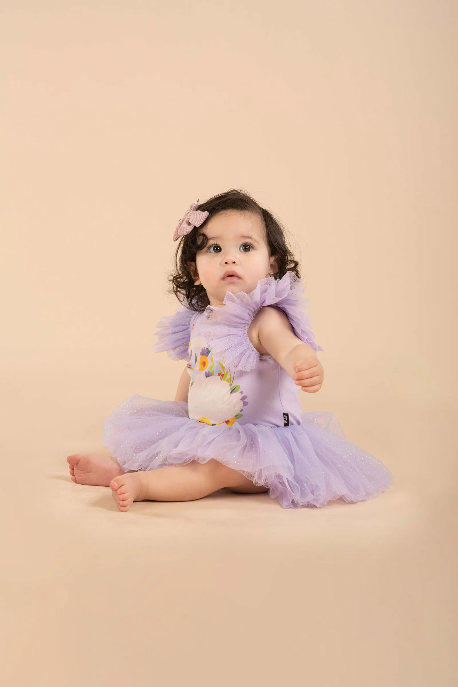 Rock Your Baby Princess Swan Baby Circus Dress