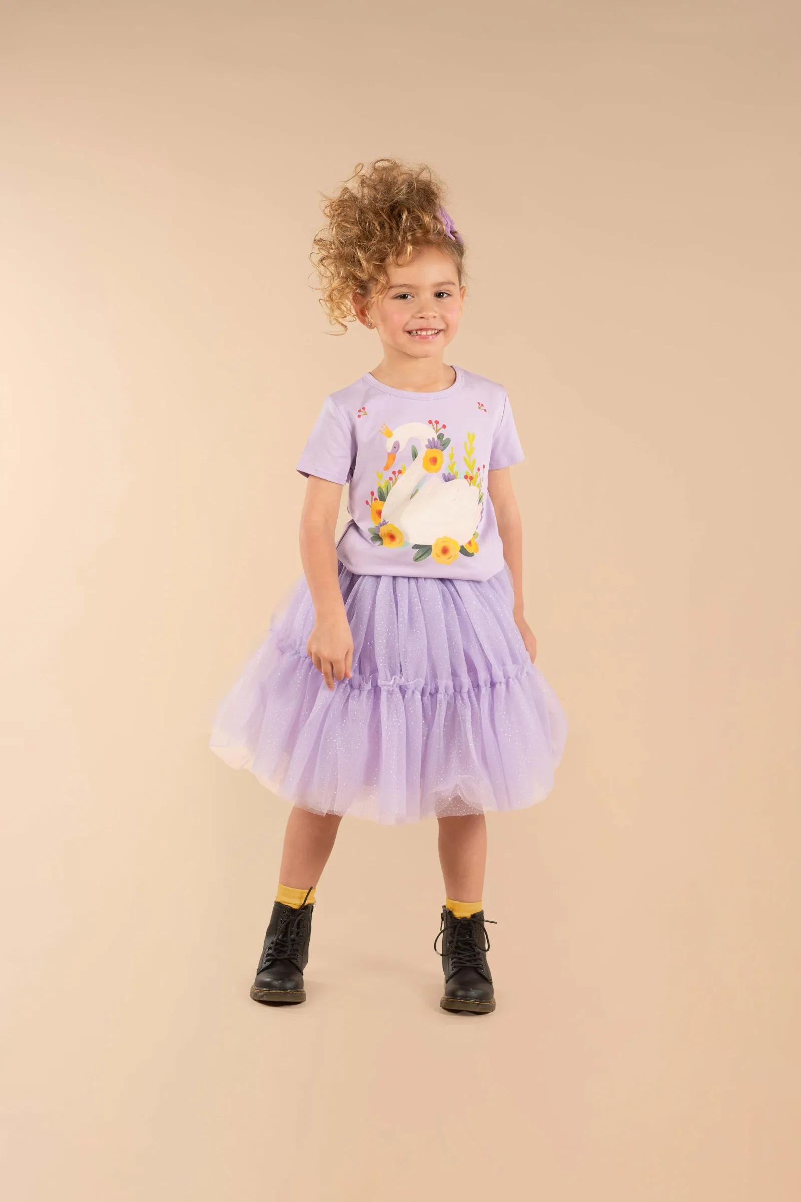 Rock Your Baby Princess Swan Tulle Skirt