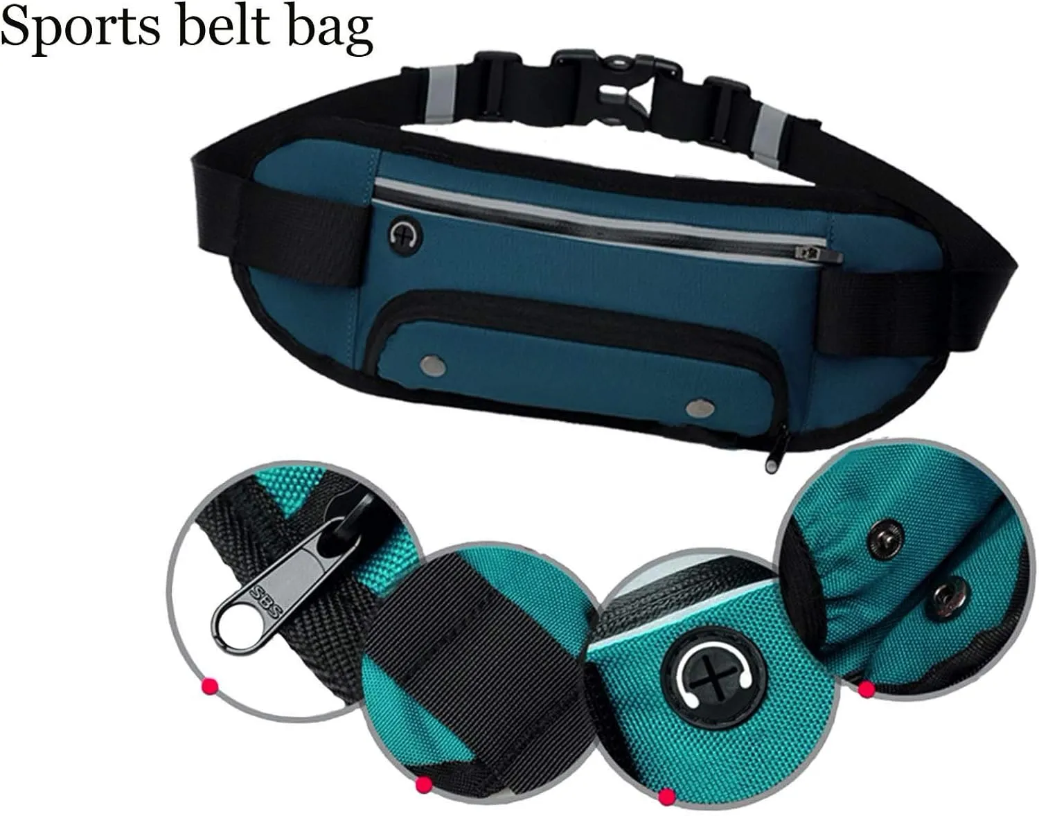 Running Belt Fanny Pack for Women Men Waist Pack Runners Belt for Hiking Fitness Travel – Adjustable Running Pouch Phone Holder Accessories for Your Phone