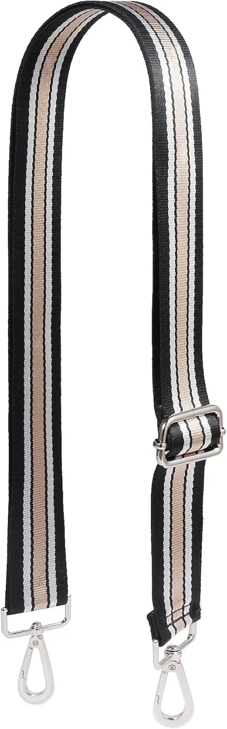 S-Jacorry Purse Strap Replacement Crossbody Wide Shoulder Strap Adjustable Canvas Straps Handbag Strap Replacement Belts