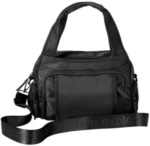 Samantha Brown To-Go Travel Hobo Bag with Removable Crossbody Strap