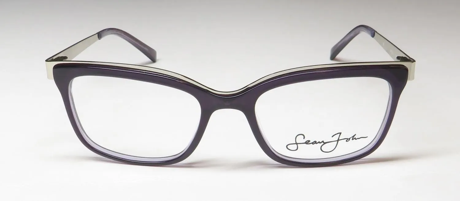 Sean John 6010 Eyeglass Frame/Eyewear Premium Acetate Plastic Authentic Womens