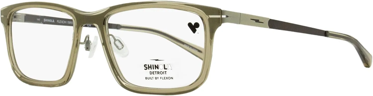Shinola Flexon Temple Eyeglasses SH37000 278 Crystal Sand 55mm