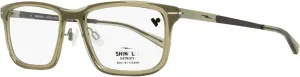 Shinola Flexon Temple Eyeglasses SH37000 278 Crystal Sand 55mm