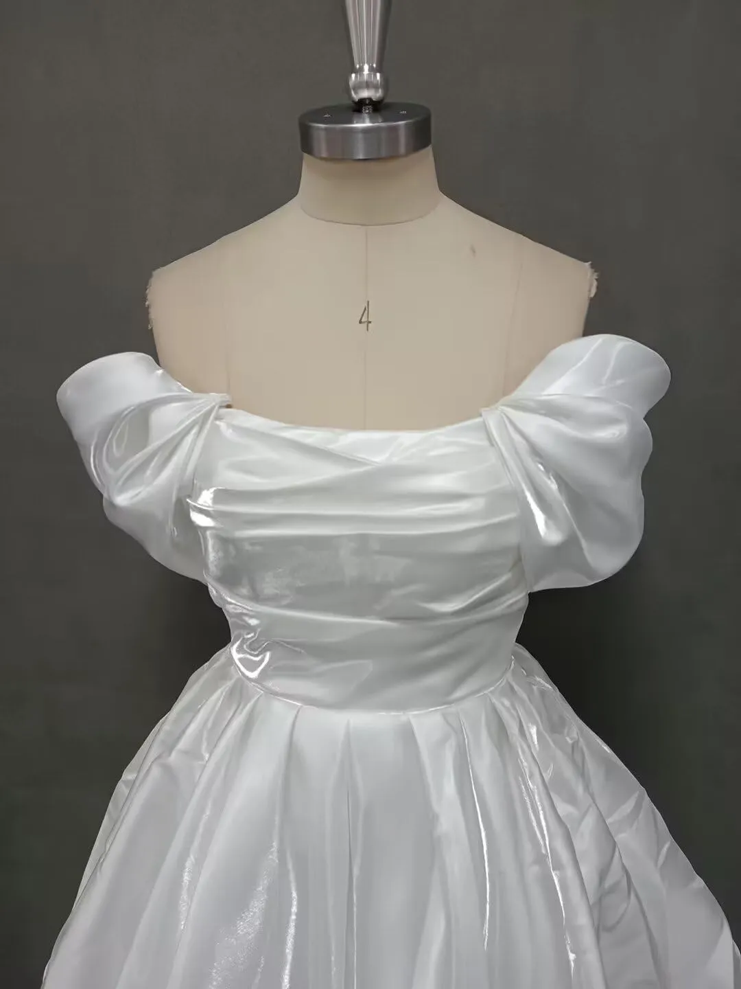 Short Wedding Dress for Women 2025 Mini Bridal Shower Dresses for Bride Wedding Reception Gowns