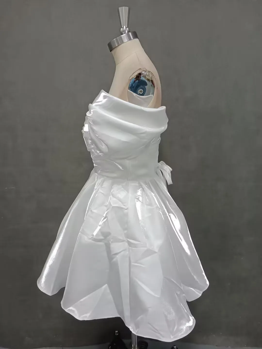 Short Wedding Dress for Women 2025 Mini Bridal Shower Dresses for Bride Wedding Reception Gowns
