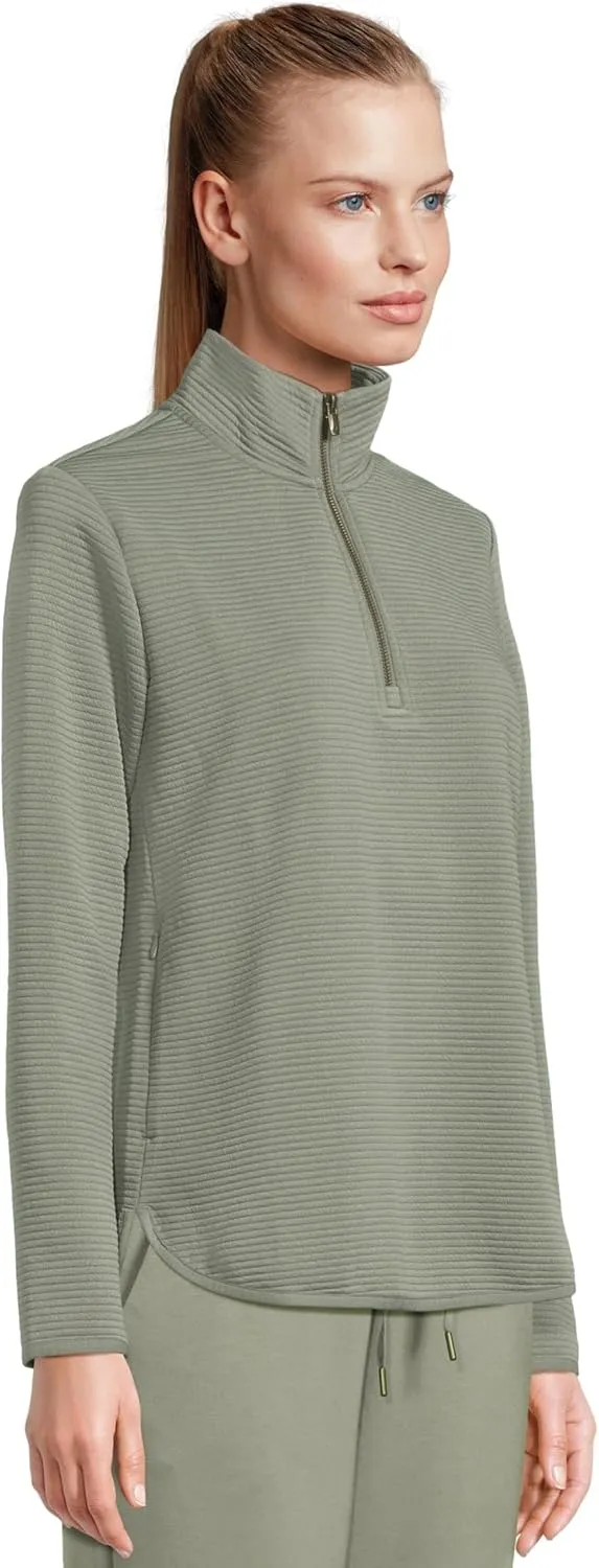 Skechers Women's Gowalk 1/4 Zip Soft Knit Jacket