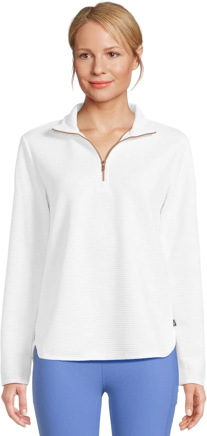 Skechers Women's Gowalk 1/4 Zip Soft Knit Jacket
