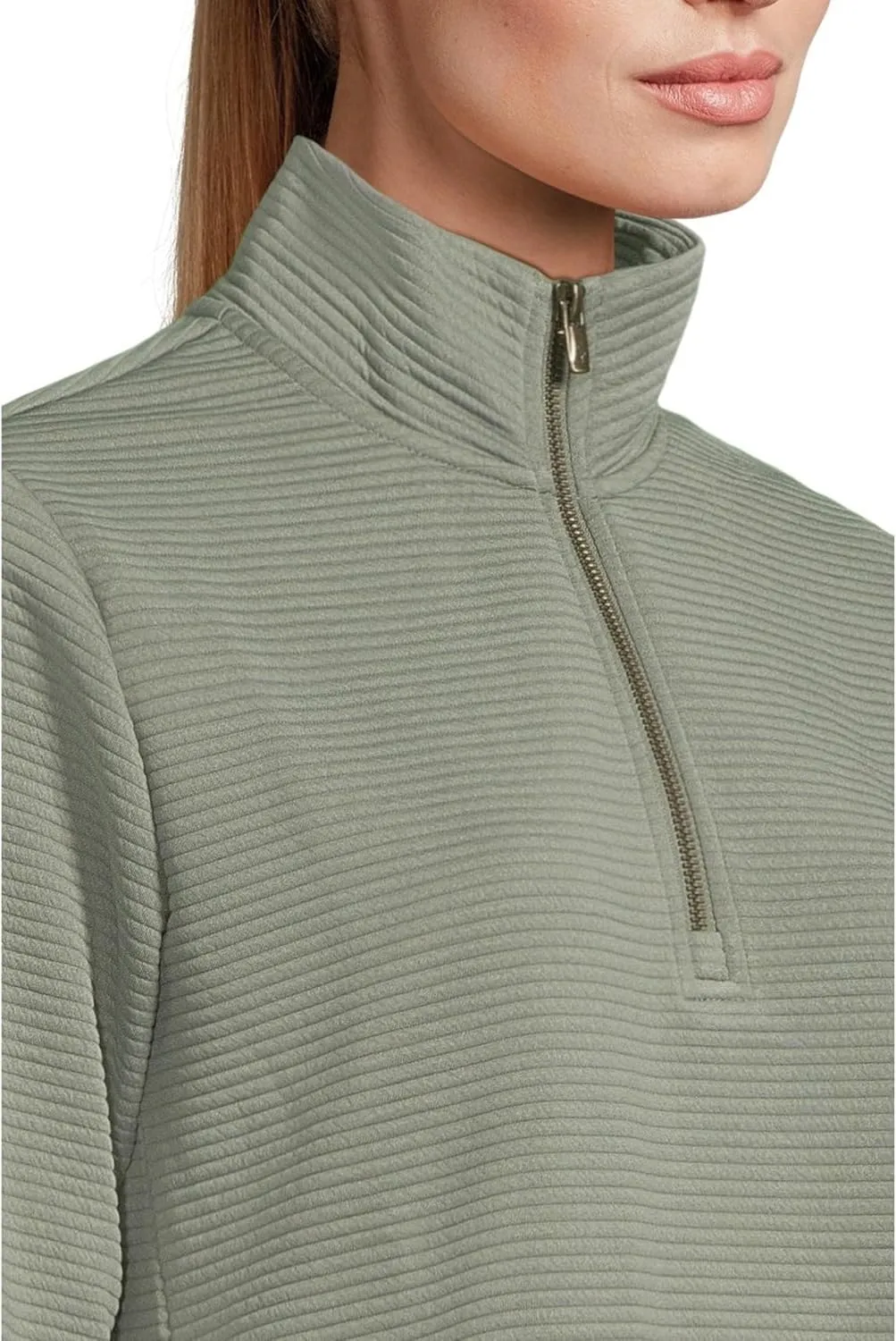 Skechers Women's Gowalk 1/4 Zip Soft Knit Jacket